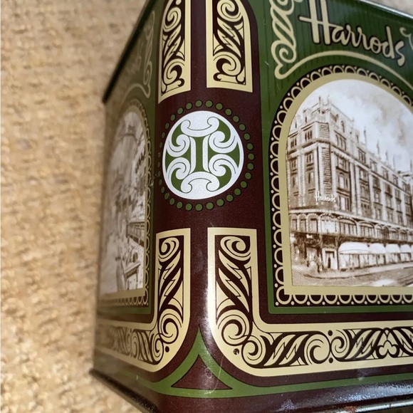 Vintage Harrods Knightsbridge Heritage Earl grey Blend No.42 Tea Tin - Picture 2 of 8